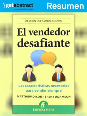 cover image of El vendedor desafiante (resumen)